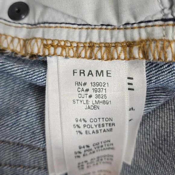 Frame Denim L'Homme Midrise Slim 34